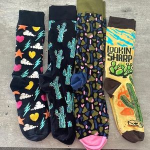 4 SOCK NOVELTY BUNDLE